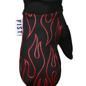 Fist Red Flame Mitt Glove Toddlers - Image 1