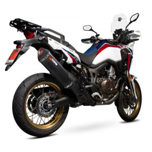 Honda CRF1000L 15-19 Serket Slip-on Blk Ceramic - Image 1
