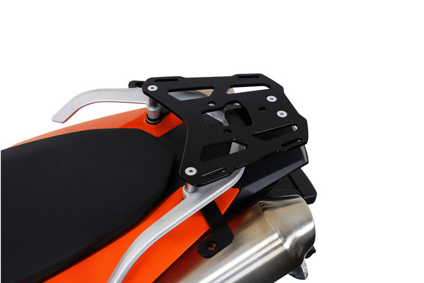 SW MOTECH REAR LUGGAGE RACK ALU BLACK KTM 990SM 990SMR 07-13 - Image 1