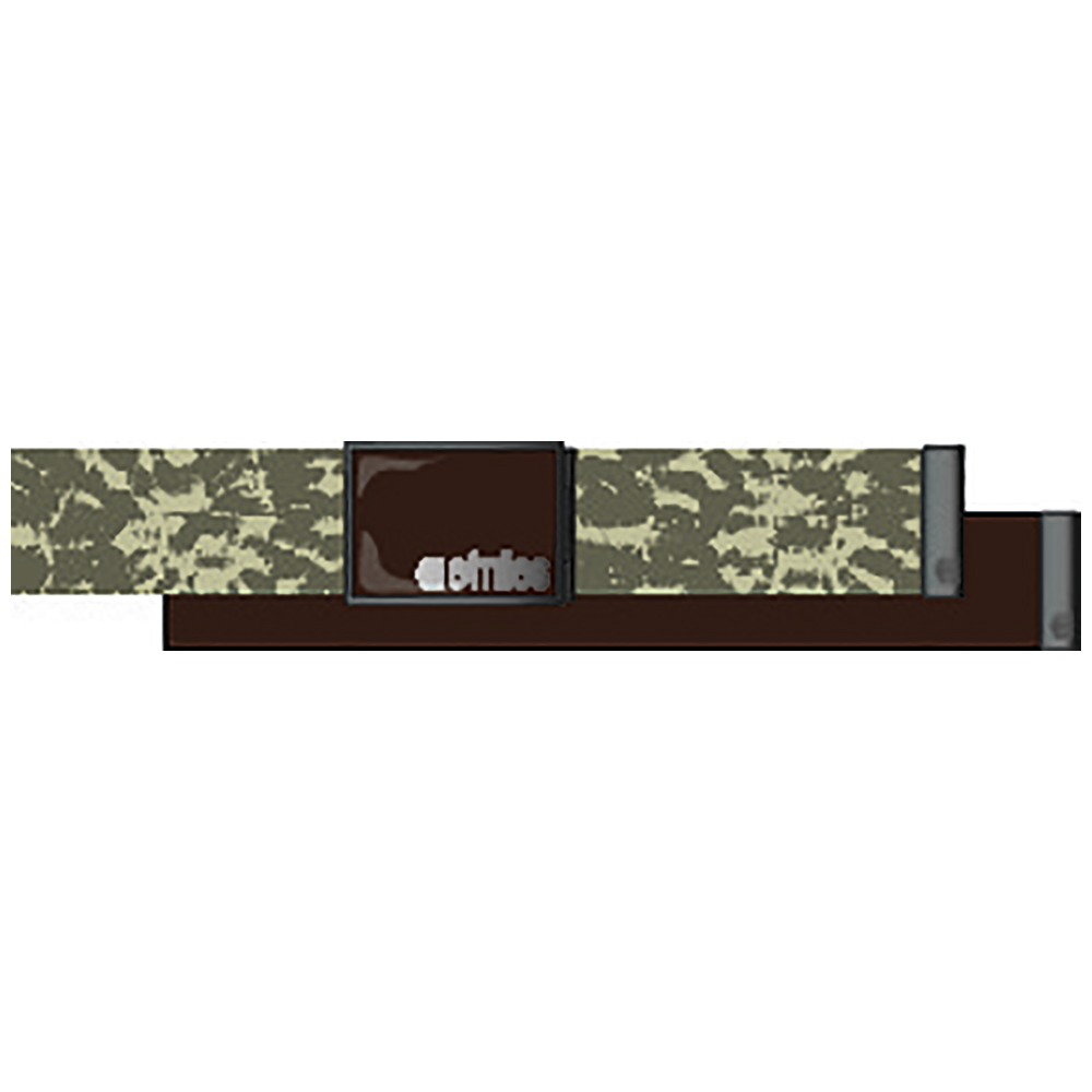 STAPLE GRAPHIC 2 BELT [DARK BROWN] - Image 1