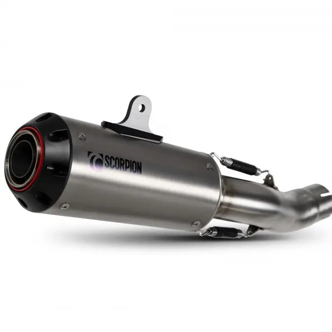 Z900 Red Power Slip-on Titanium Sleeve 2017-2019