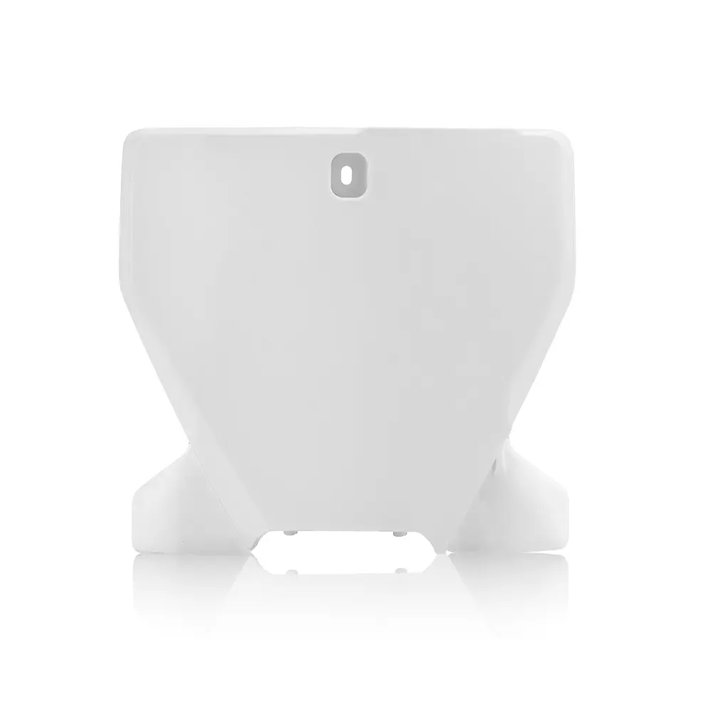 Front No. Plate White 2 Husqvarna Acerbis