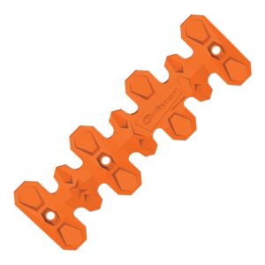 POLISPORT ARMADILLO HEAD PIPE GUARD SHORT  22cm ORANGE - Image 1