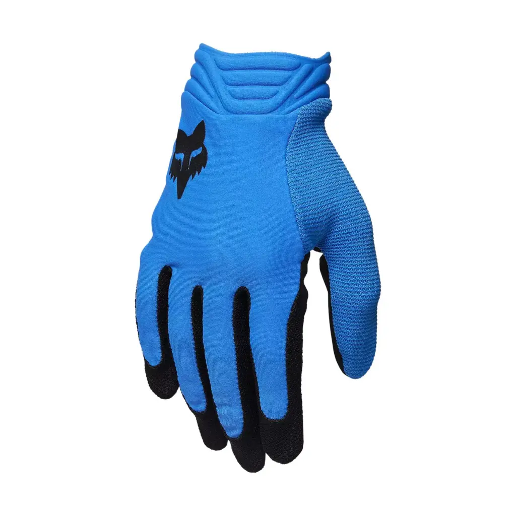Fox Airline Motocross Gloves Youth True Blue