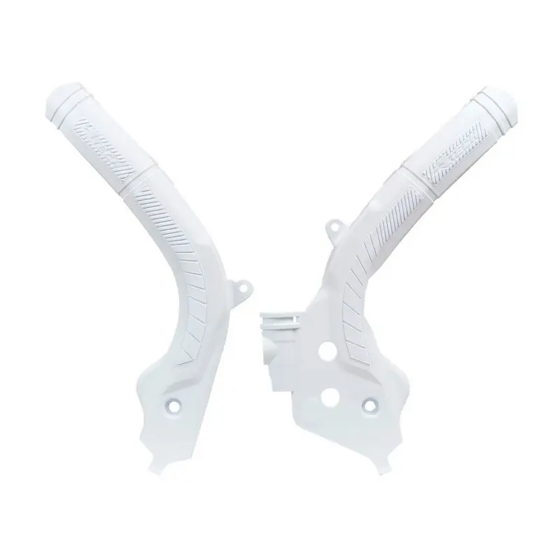 *FRAME GUARDS BI-MATERIAL FRAME PROTECTION WITH INJECTED RUBBER WHITE