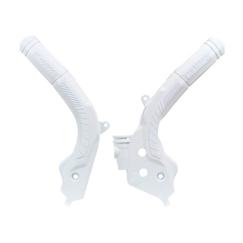 *FRAME GUARDS BI-MATERIAL FRAME PROTECTION WITH INJECTED RUBBER WHITE - Image 1