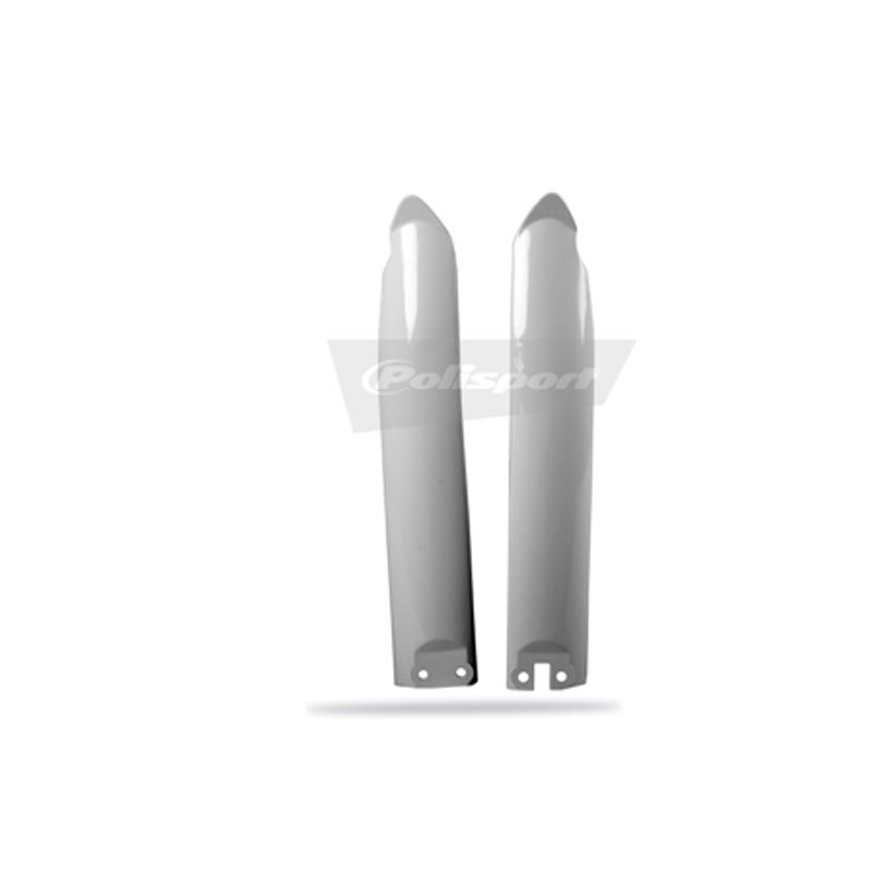 FORK GUARDS KAW KX125/250/500 94-03 WHT - Image 1