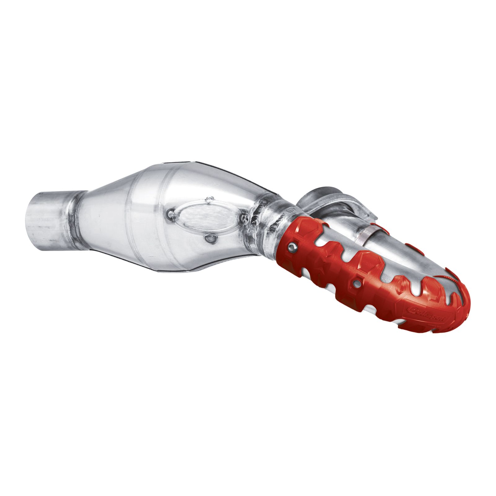POLISPORT ARMADILLO HEAD PIPE GUARD SHORT  22cm RED - Image 2