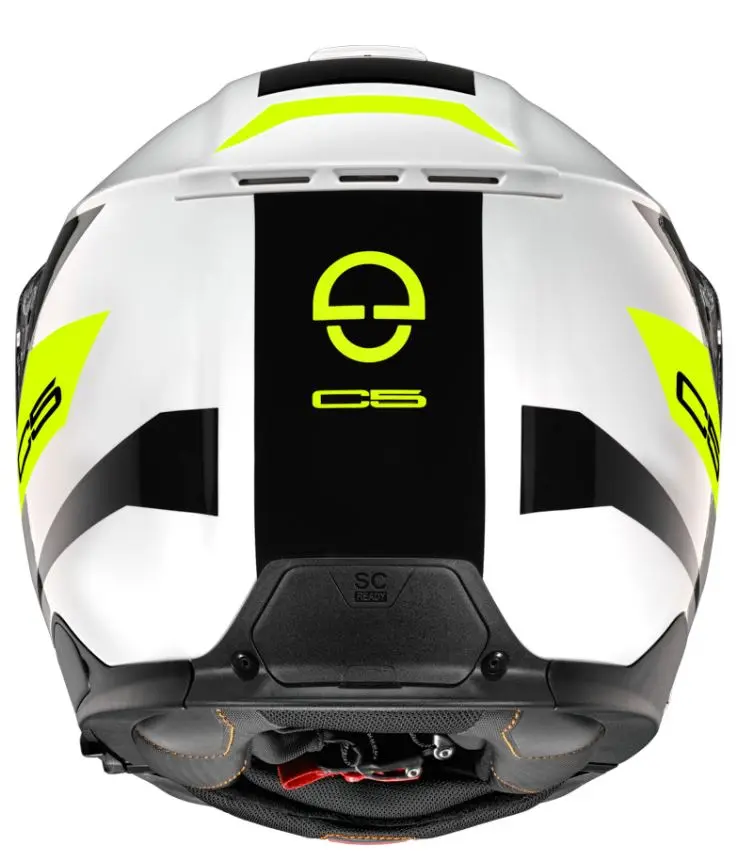 Schuberth (22) C5 Eclipse Yellow Road Helmet