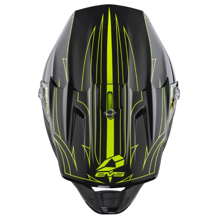 EVS T5 HELMET PINNER BK/HV MD - Image 5