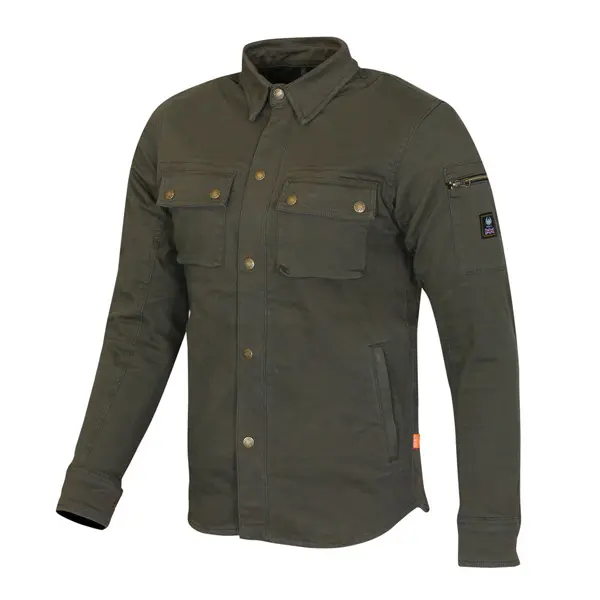 BRODY UTILITY SHIRT GREEN MEDIUM