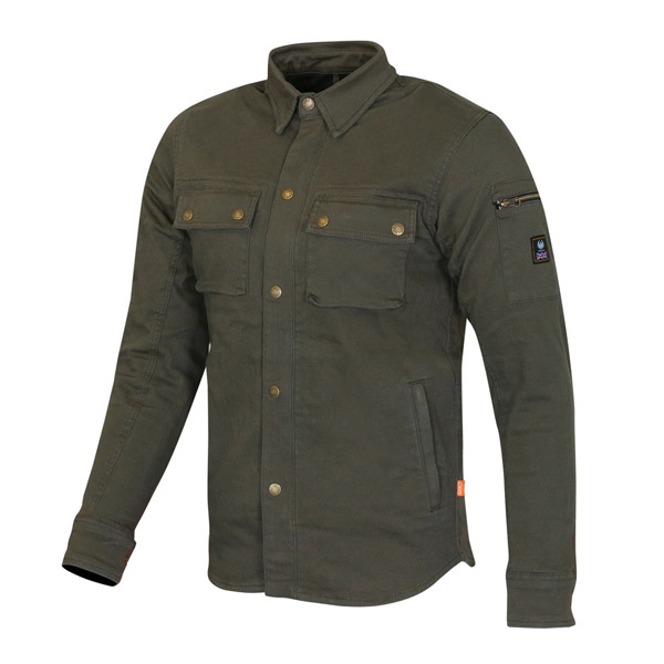 BRODY UTILITY SHIRT GREEN MEDIUM - Image 1