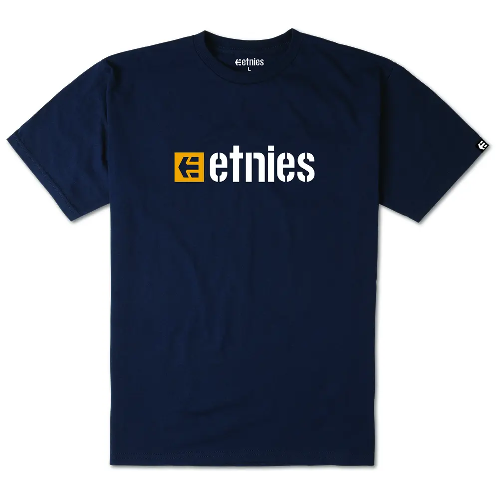 BOX LOGO SS TEE [NAVY] M