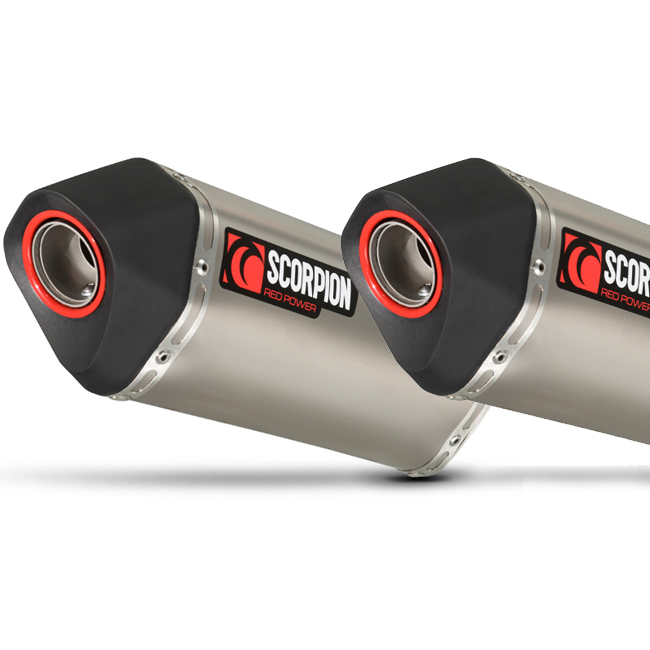 Triumph 1050 R/S 16-18 Serket Slip-on Pair Ti - Image 1