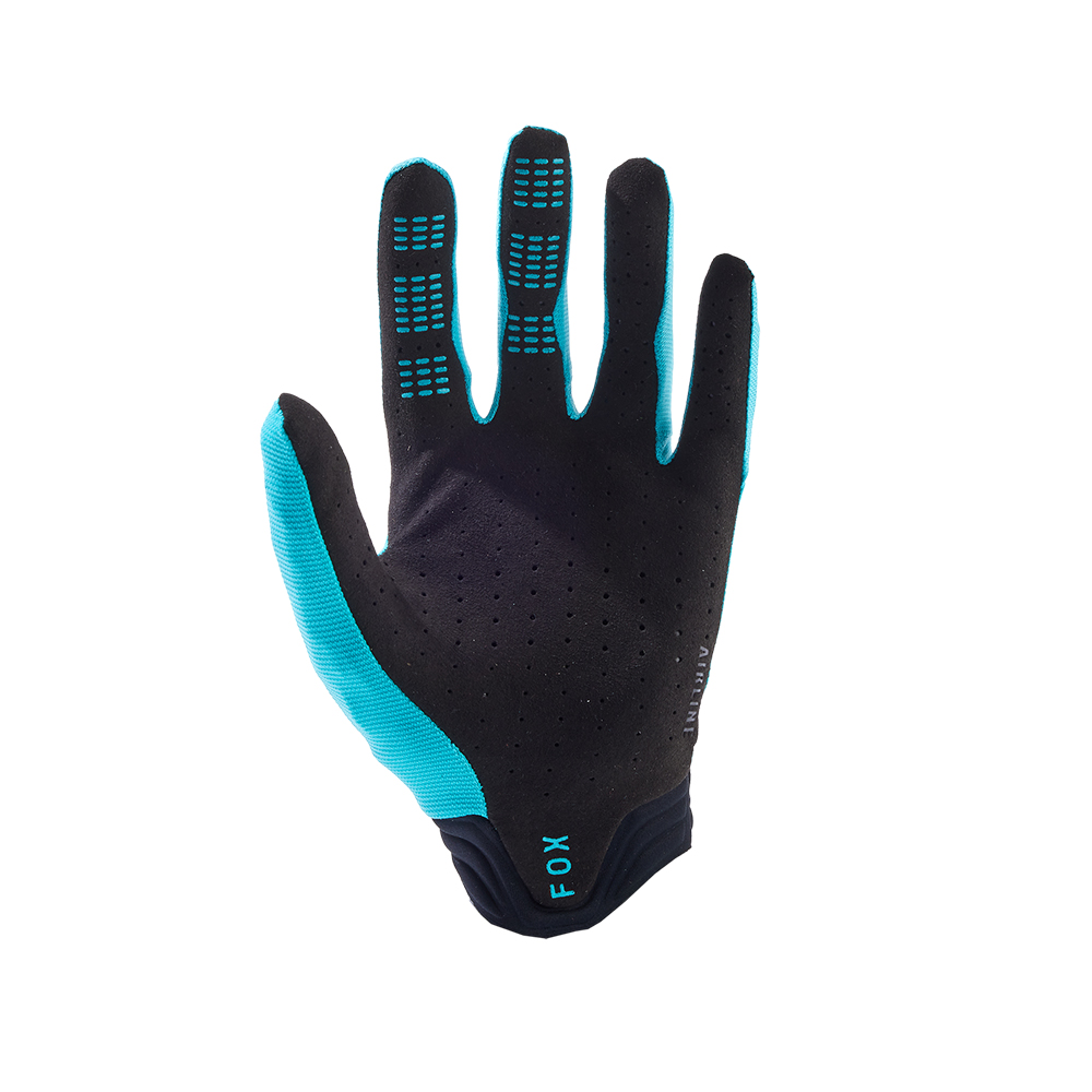 Fox Airline Motocross Gloves Teal - Image 2