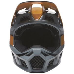 Motocross Helmet Fox V3 RS Riet Black/Gold - Image 5
