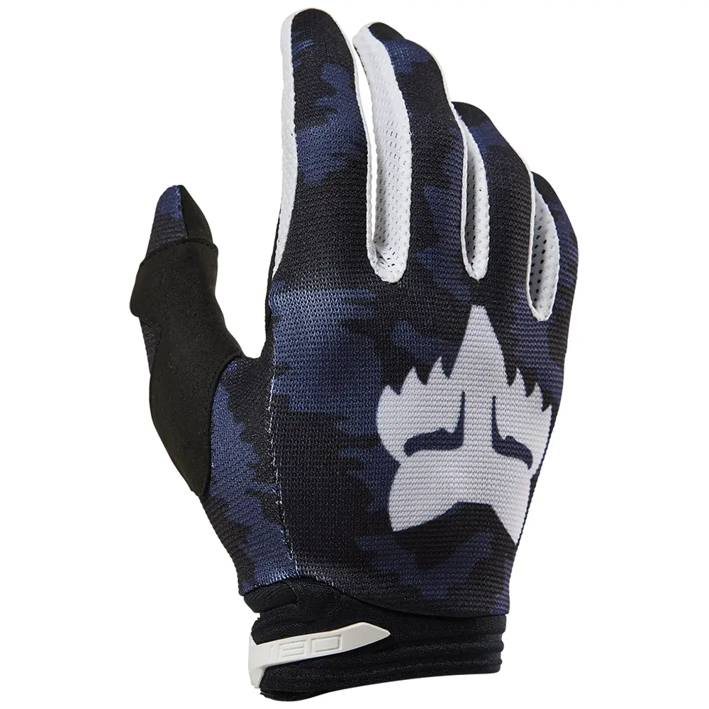 Fox 180 Nuklr Motocross Gloves Deep Cobalt