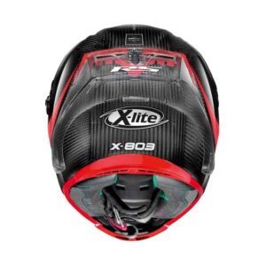 HELMET X803RS ULTRA CARBON HOT LAP CARBON/RED XX-LARGE - Image 4