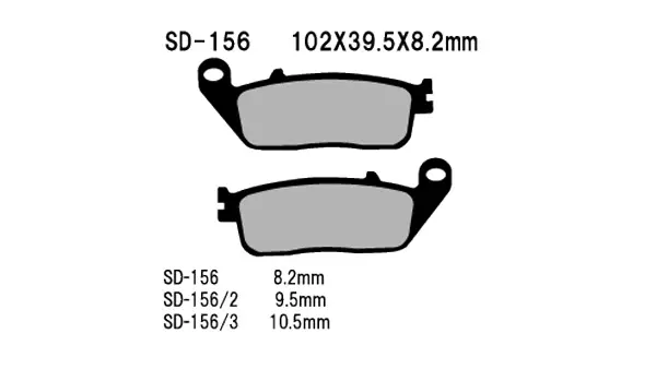 Vesrah disc pads SD156 VD156JL AX35142 [A]