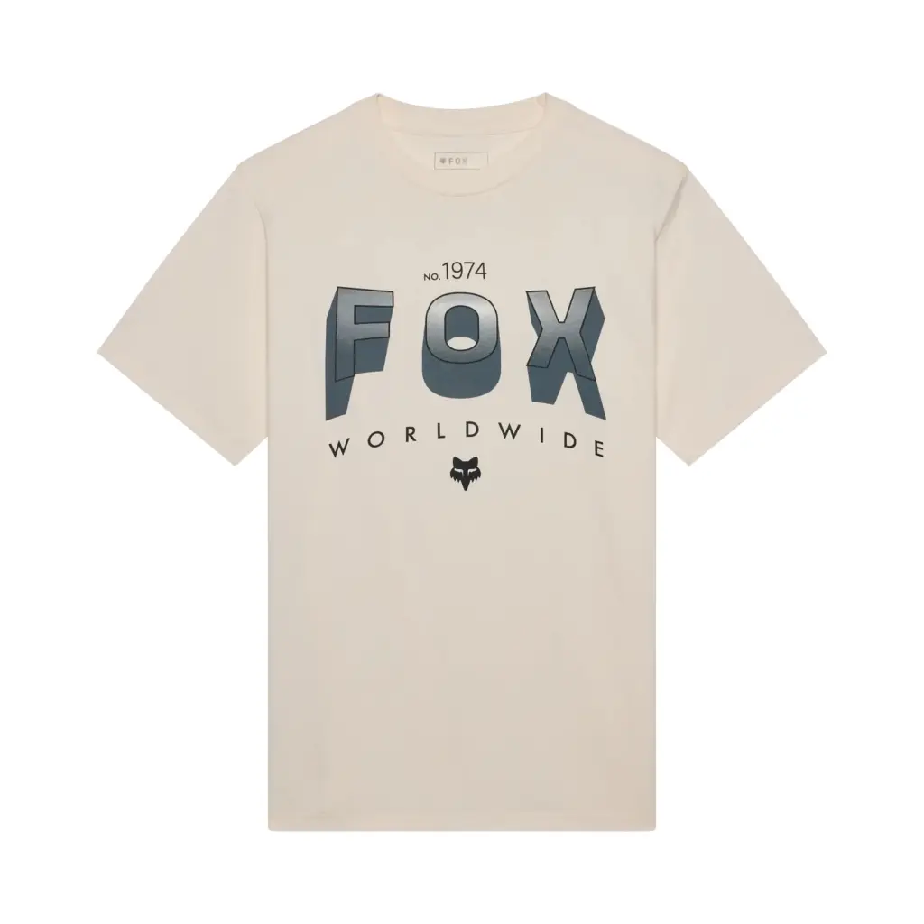 Fox Block 195 Orig Tee Off White