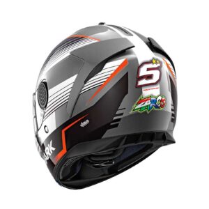 Shark Spartan Replica Zarco Malaysian GP Helmet - Image 2
