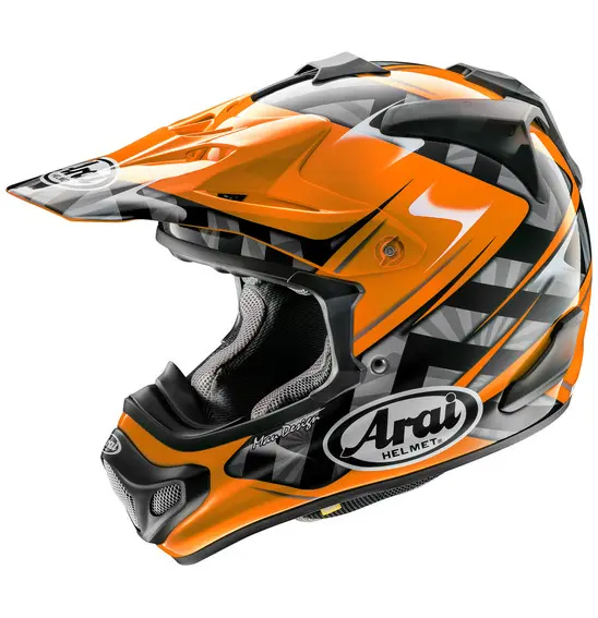 Arai VX-Pro 4 Scoop Motocross Helmet Black/Orange