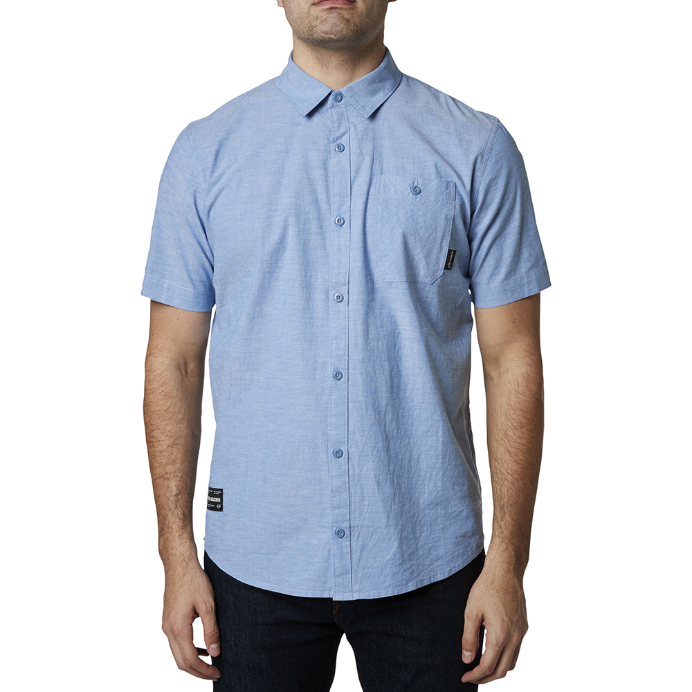 Shirt Fox Baja Woven Royal Blue - Image 1