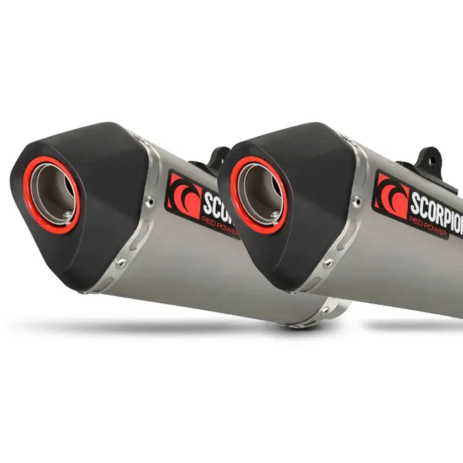 Kawasaki Z1000 SX 14-19 Serket Taper Slip-on Pair Ti