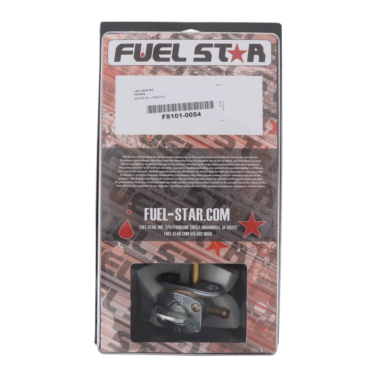 All Balls Racing Fuel Tap Kit (FS101-0054) - Image 1