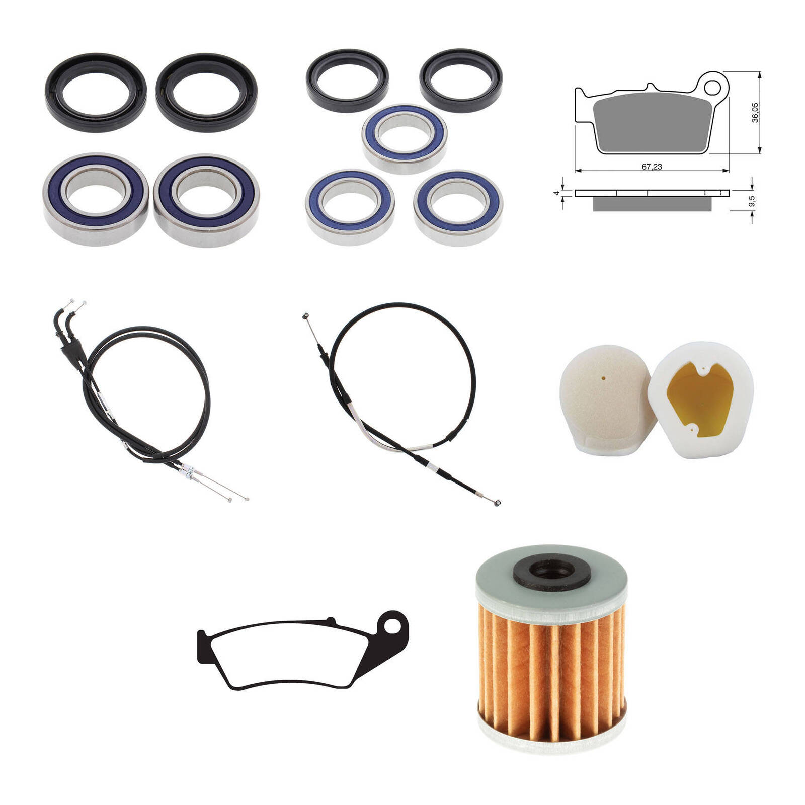 Offroad Refurb Kit - SUZ RMZ250 '05-'06 - Image 1