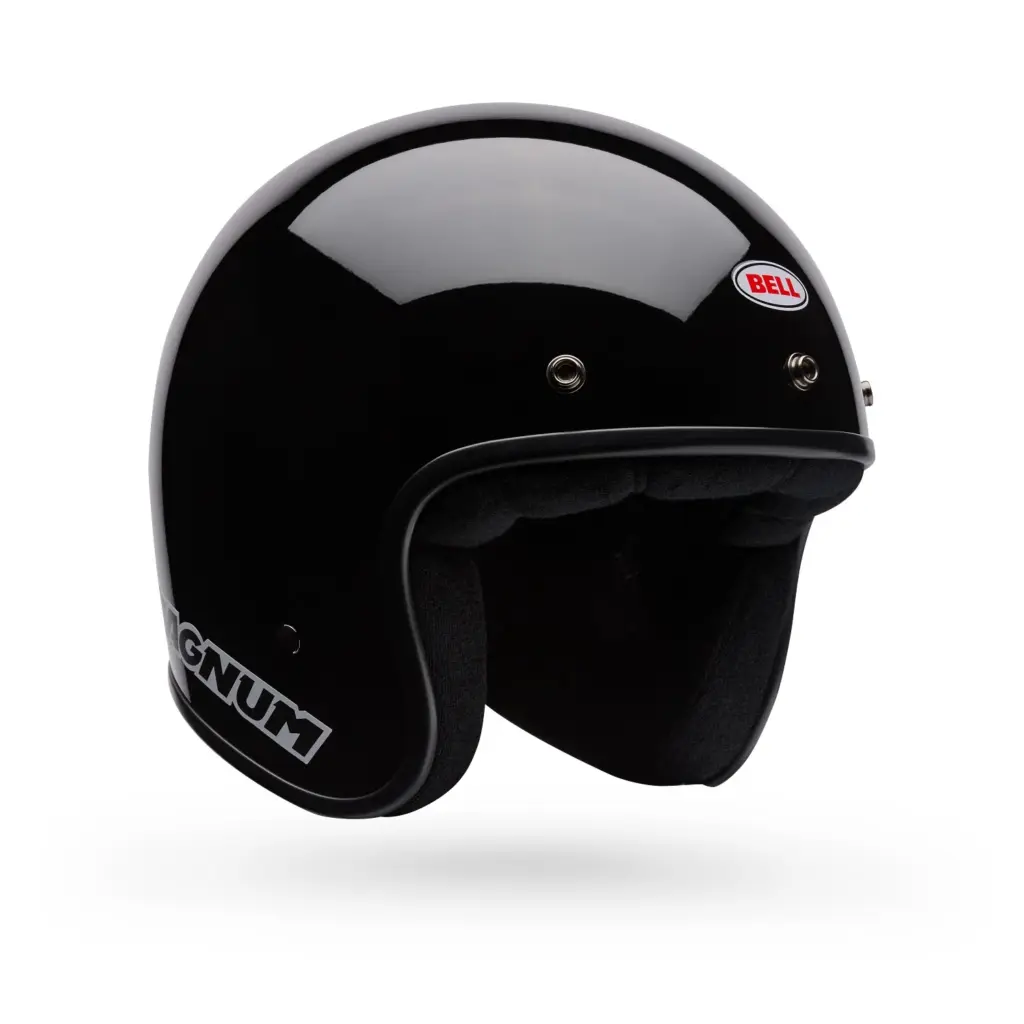 Bell Magnum Solid ECE Open Face Helmet Black