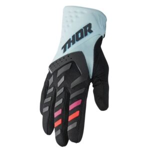 Thor Spectrum Motocross Gloves Ladies Black/Midnight - Image 1