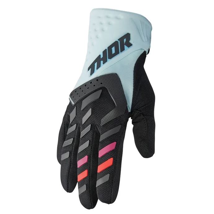 Thor Spectrum Motocross Gloves Ladies Black/Midnight - Image 1