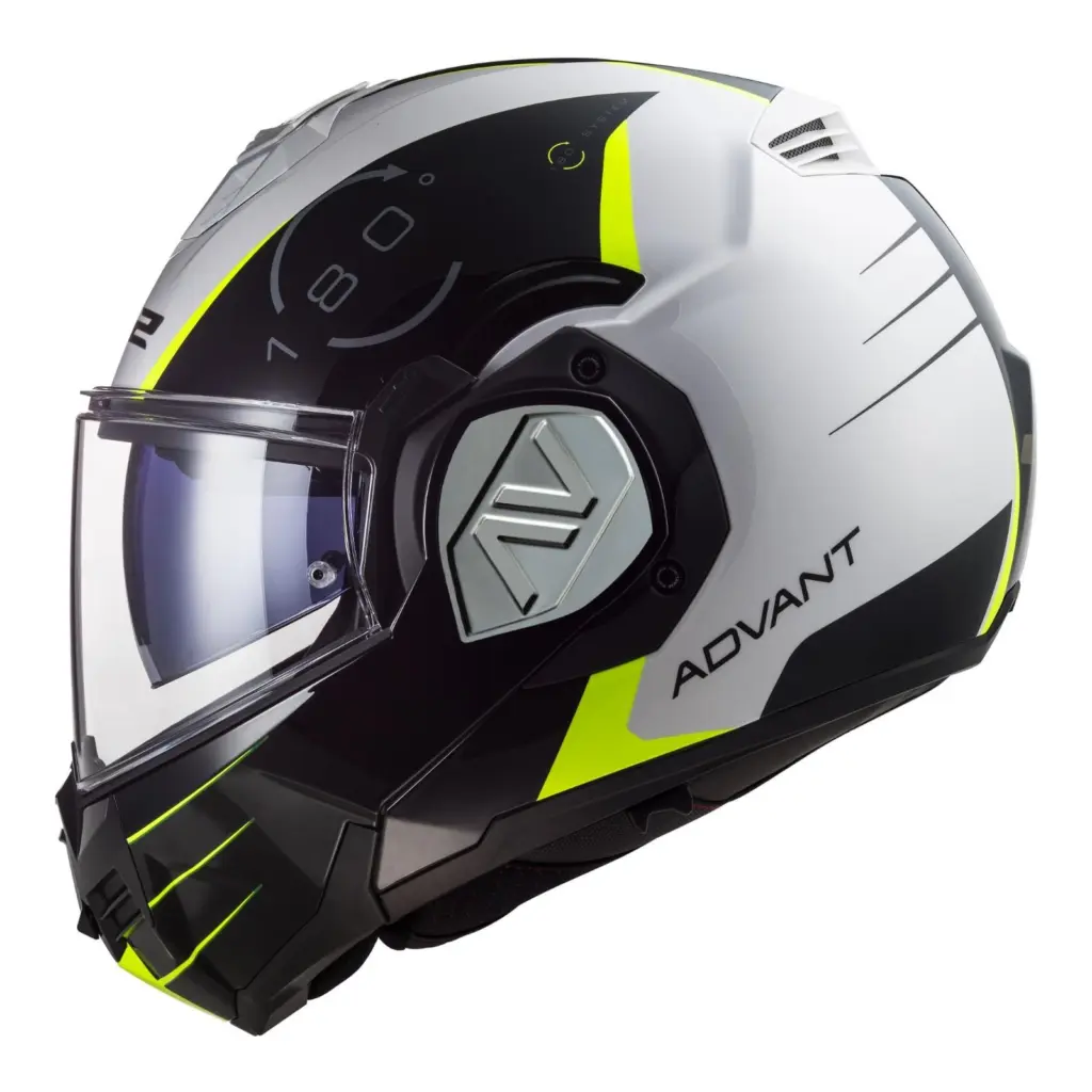 LS2 FF906 Advant Codex Flip Front Helmet White / Black