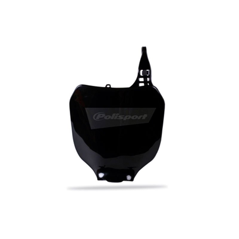 NUMBER PLATE YAM YZ125-450F 00-04 BLK - Image 1