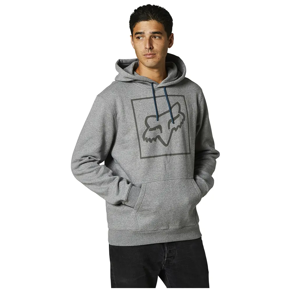 Fox Off Tilter Pullover Fleece Hoody Heather Graphite