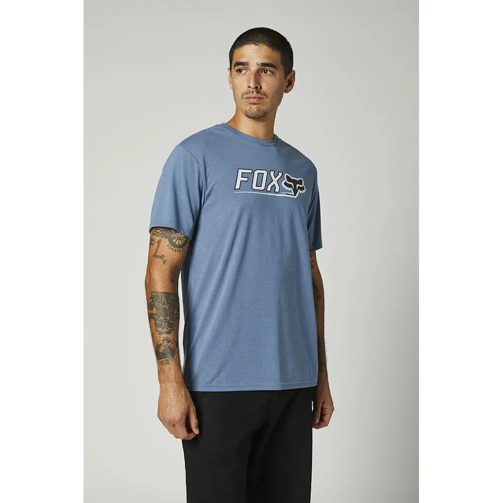Tee Fox Cntro Matte Blue