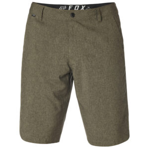 Fox Essex Tech Shorts Heather Dark Khaki - Image 1