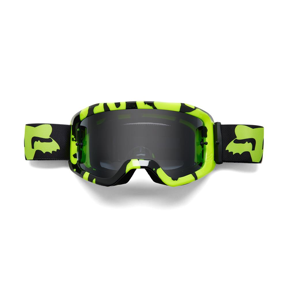 Fox Main Morphic Motocross Goggles Smoke Black/Yellow - Image 1