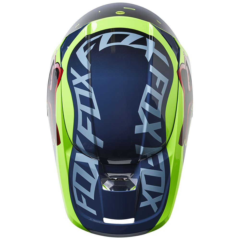 Fox Youth V1 Venz Helmet Dark Indigo - Image 3