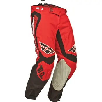 Motocross Pants Fly 2014 Youth Evolution "Clean" Red/White/Black