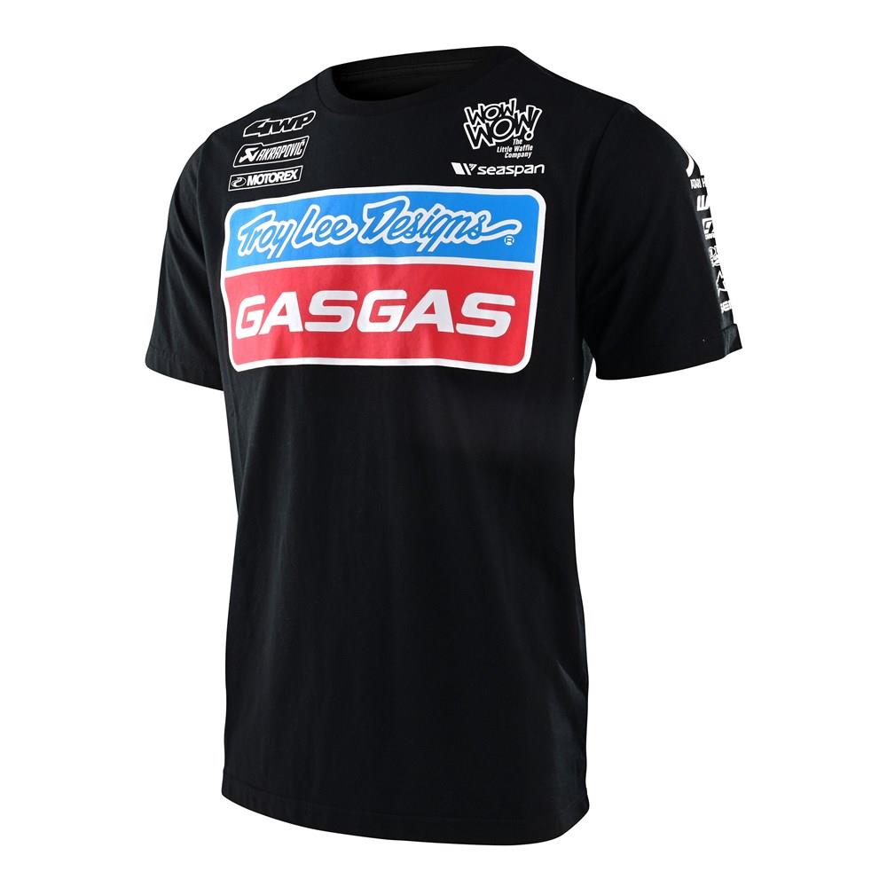 Troy Lee Designs x GasGas Team Tee Black - Image 1