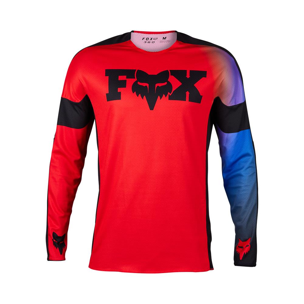 Fox 360 Streak Motocross Jersey Flo Red - Image 2