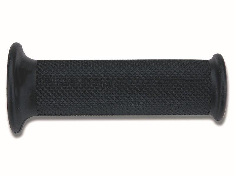 GRIP ROAD RACE PLAIN BLACK 115mm LONG CLOSED END - Image 1