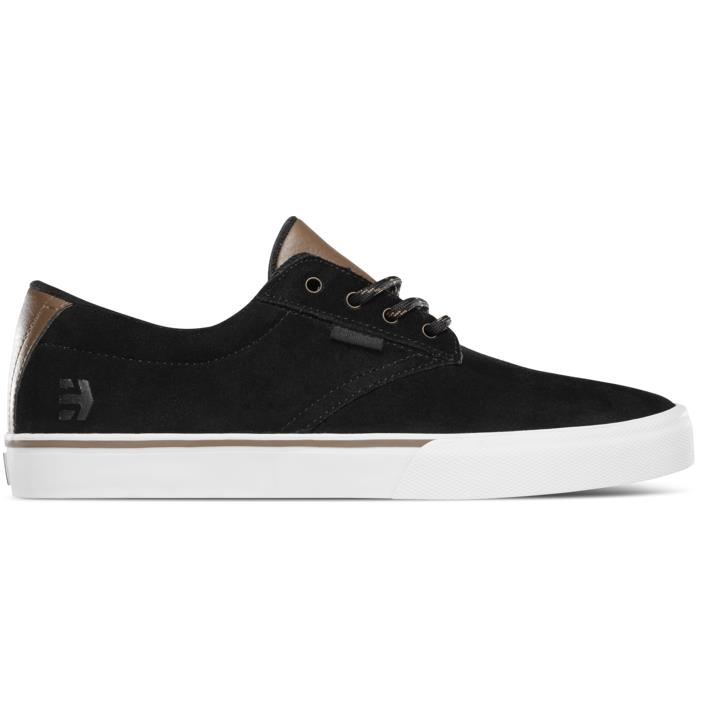 Etnies Jameson Vulc Shoes Black/Gold - Image 2