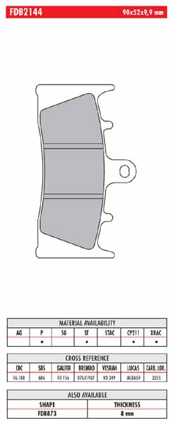 FERODO BRAKE BPADS - Image 111
