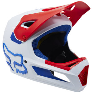 Fox Youth Rampage Ceshyn MIPS Mountain Bike Helmet White - Image 1
