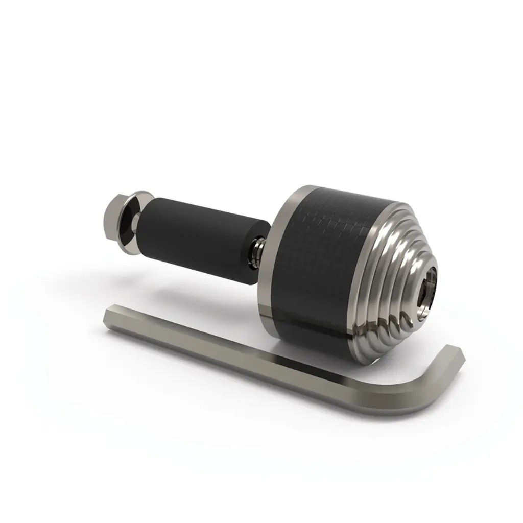 OXFORD CARBENDS - 2 HANDLEBAR ENDS SIL