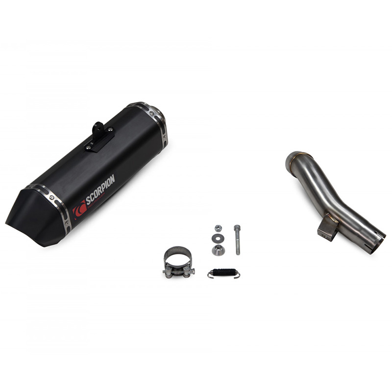 Versys 1000 / SE / Tourer / GT Serket Parallel Slip-on Black Ceramic 19-23 - Image 1
