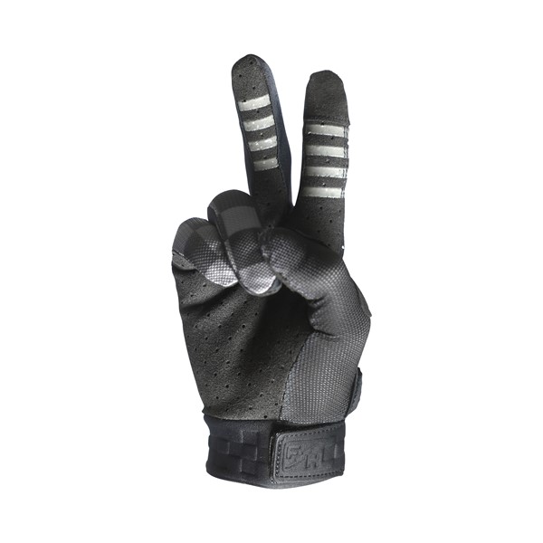 Fasthouse Youth Vapor Reaper Motocross Gloves Black - Image 2